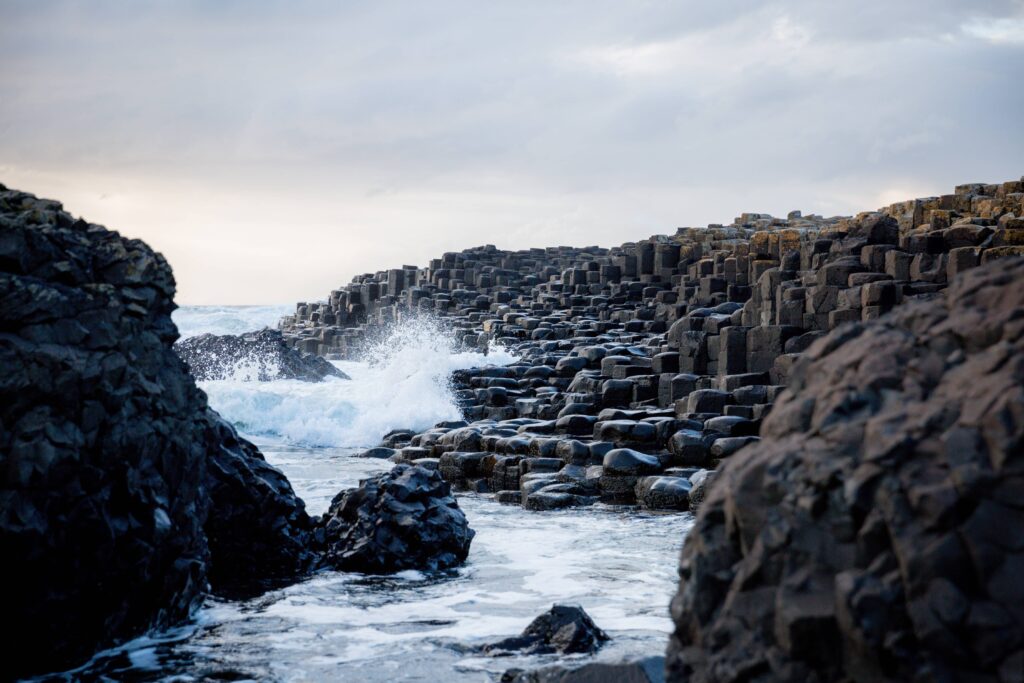 La chaussée des géants en Irlande