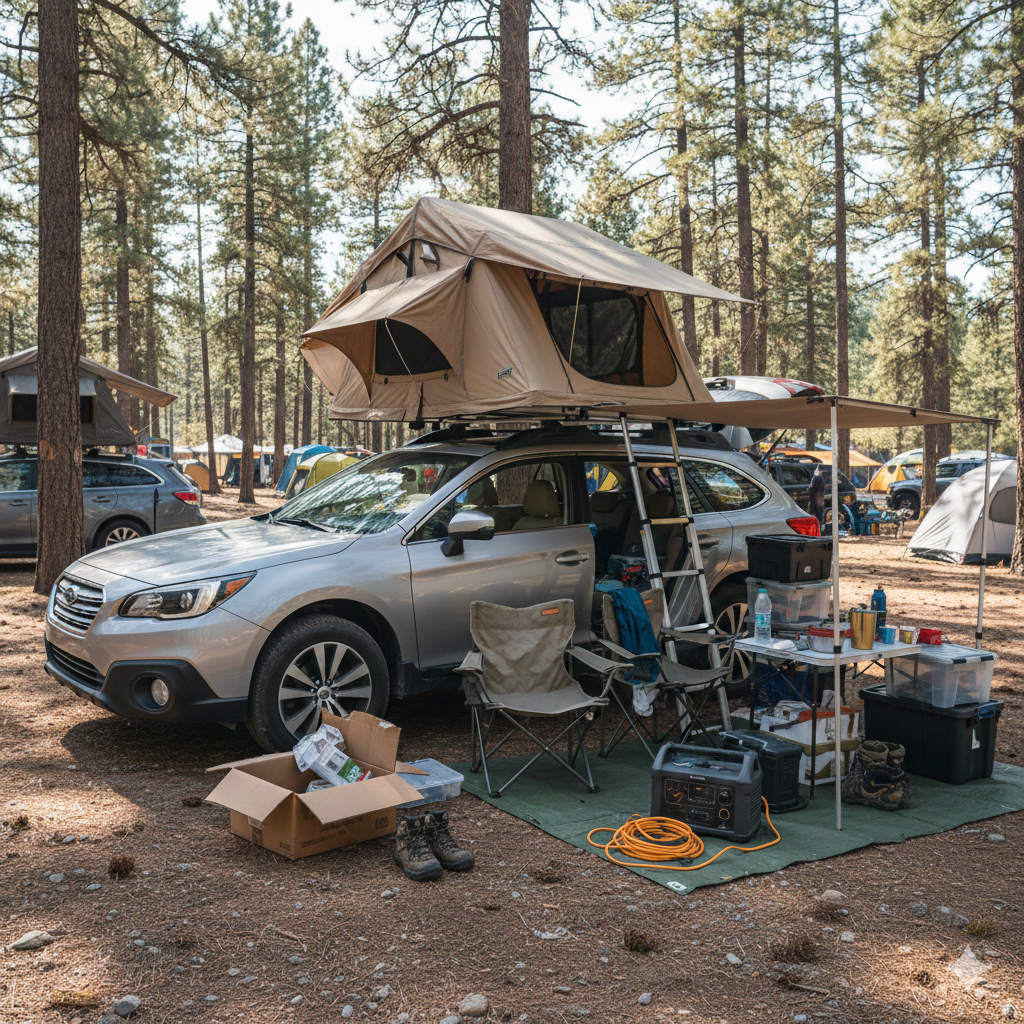 Le vrai budget d'une tente de toit