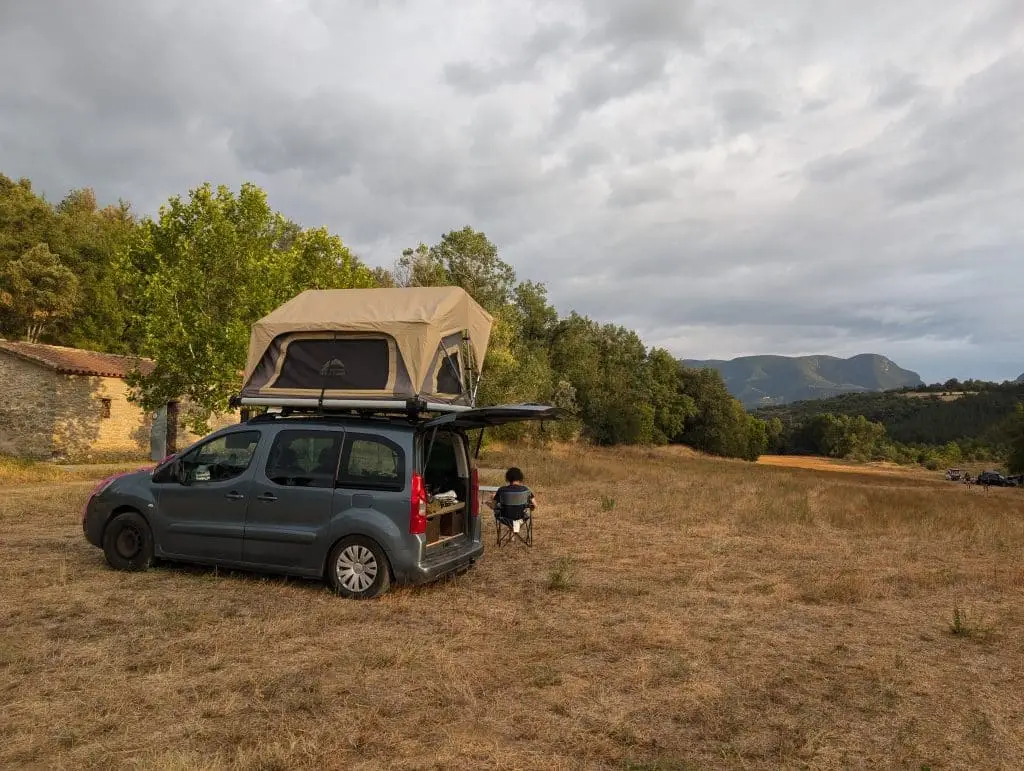 Berlingo tente de toit Espagne