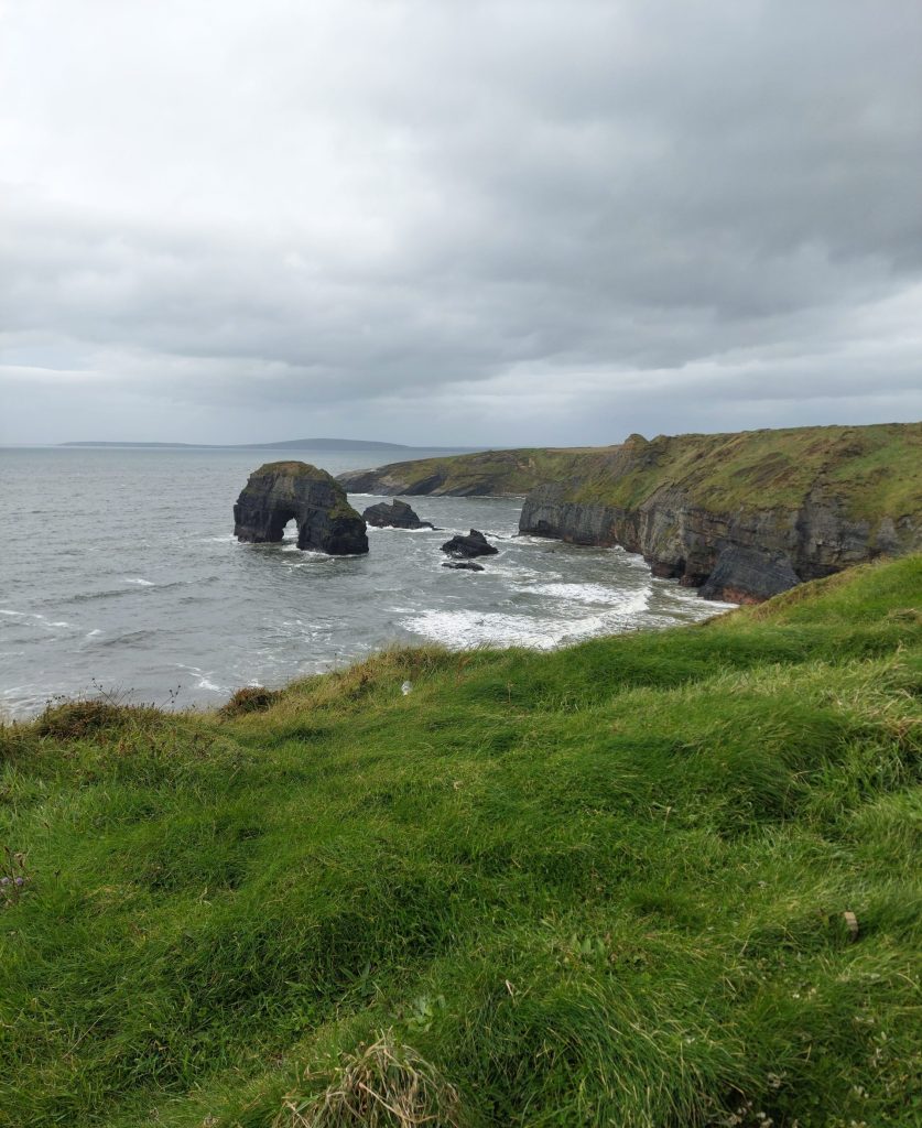 Irlande falaises vue sur l'océan