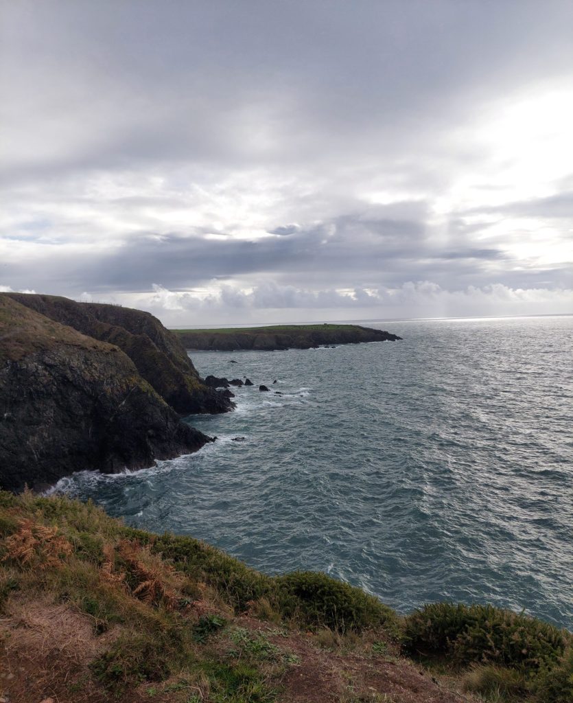 océan et falaises