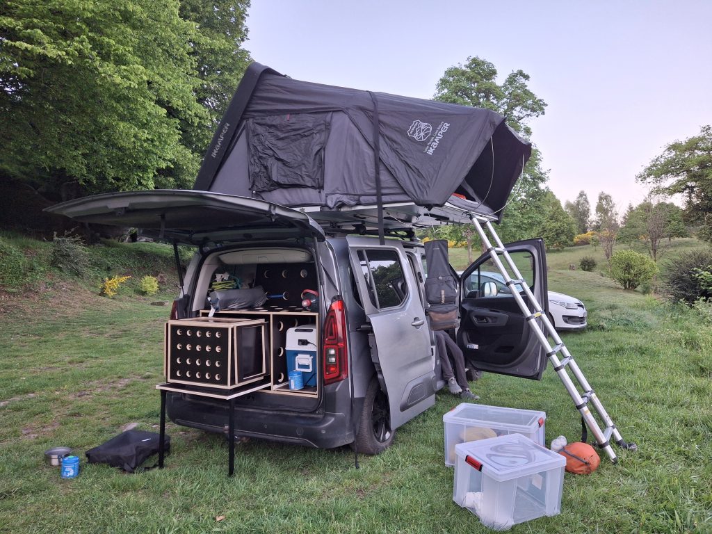 aménagement coffre berlingo