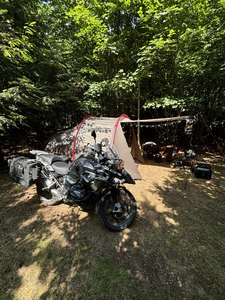 camping moto